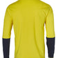 Winning Spirit Cotton Jersey Two Tone Long Sleeve Safety Polo (SW36)