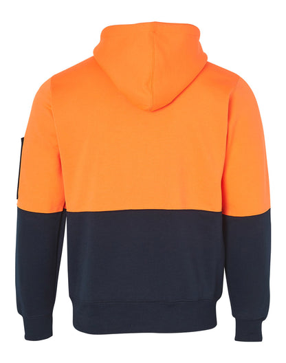 Winning Spirit Unisex  Hi Vis Two Tone Fleece Hoodies (SW38)