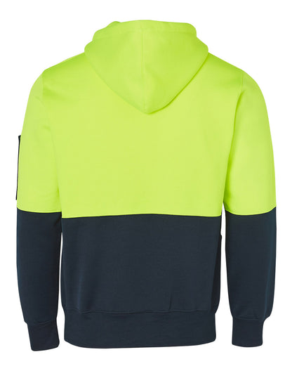 Winning Spirit Unisex  Hi Vis Two Tone Fleece Hoodies (SW38)
