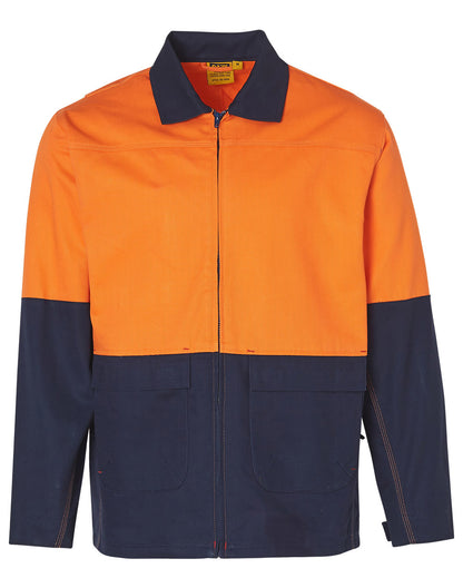 Winning Spirit Hi-Vis Cotton Jacket (SW45)