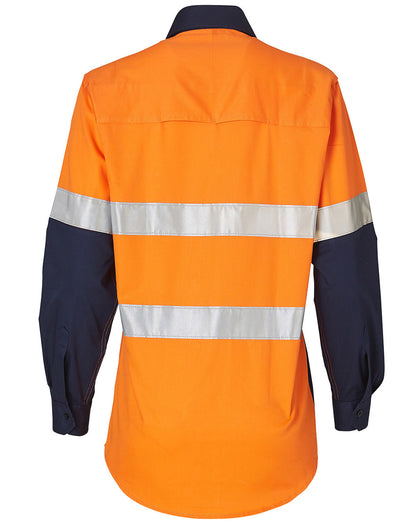 Winning Spirit Womens Long Sleeve Safety Shirt-(SW65)