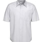 Biz Collection-Biz Collection Mens Ambassador Short Sleeve Shirt-Silver Grey / S-Uniform Wholesalers - 4