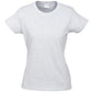 Biz Collection-Biz Collection Ladies Ice Tee 2nd  ( 10 Colour )-Snow Marle / 6-Uniform Wholesalers - 11