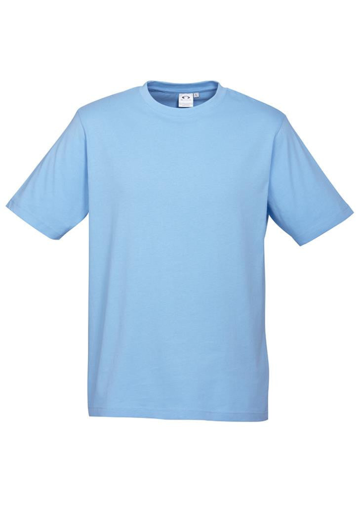 Biz Collection-Biz Collection Mens Ice Tee 2nd  ( 10 Colour )-Spring Blue / S-Uniform Wholesalers - 6
