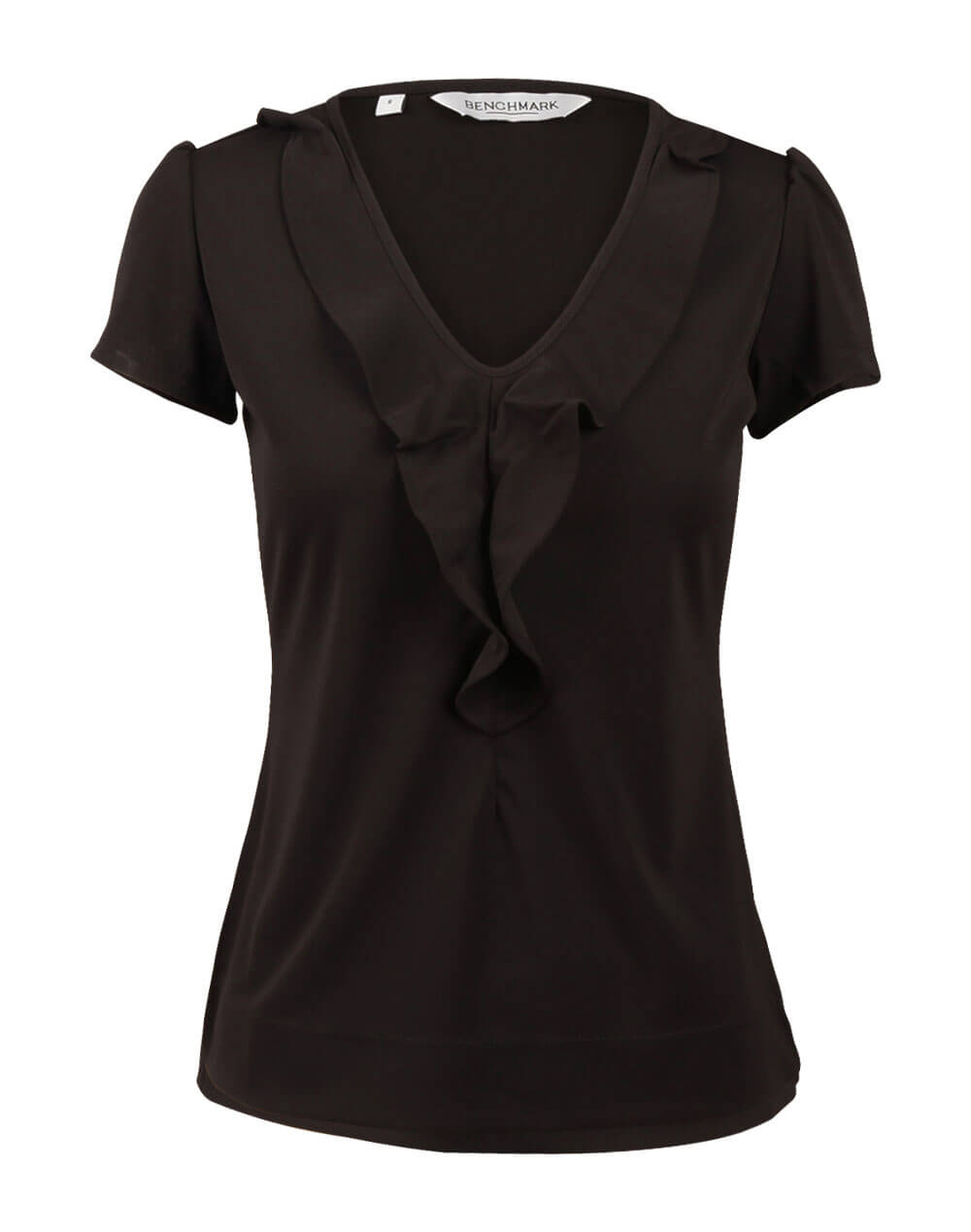 Winning Spirit Women's Ruffle Front Blouse (M8820) – Uniform Wholesalers