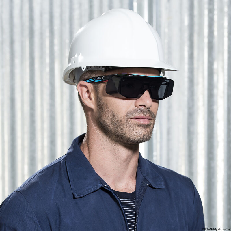 Bolle Safety Tryon OTG Platinum AS/AF Smoke Lens-(TRYOTGPSF)