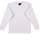 Winning Spirit-Winning Spirit 100% Cotton Crew Neck Long Sleeve Tee-White / S-Uniform Wholesalers - 4