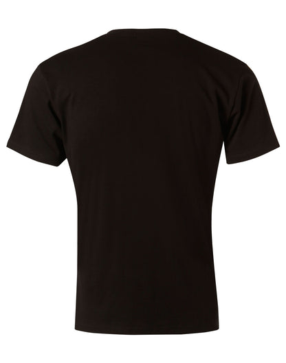 Winning Spirit Cotton Stretch Men's Short Sleeve V-neck Tee (TS07A)