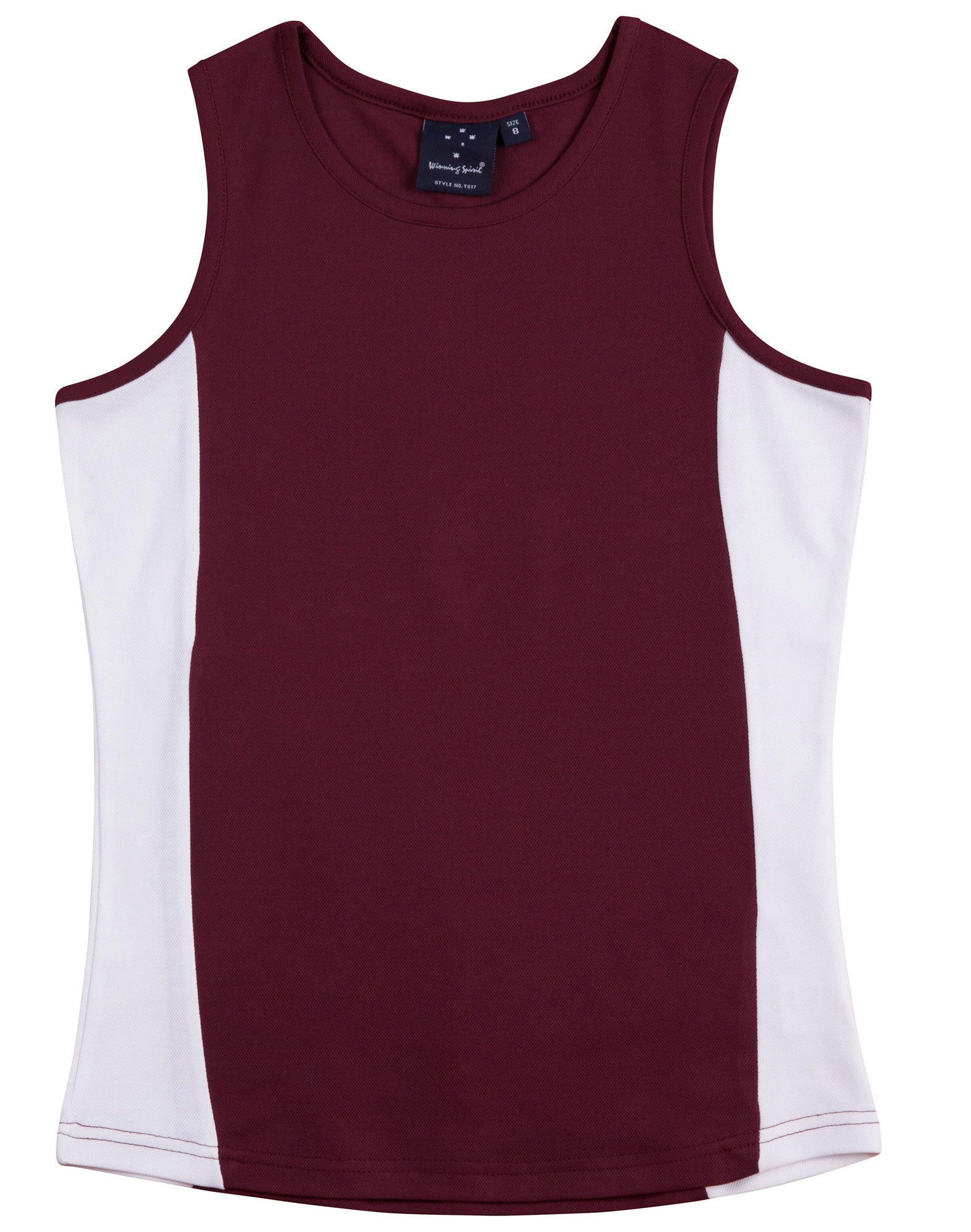 Winning Spirit Ladies' Teammate TrueDry Contrast Singlet (TS17)