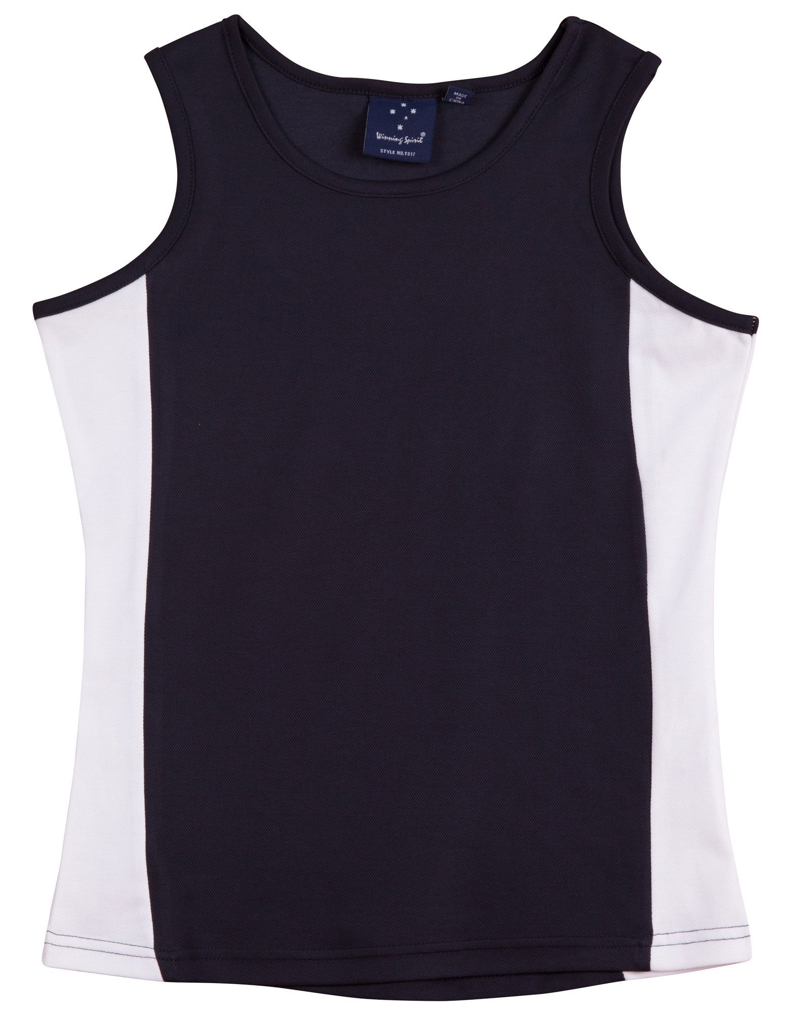 Winning Spirit Ladies' Teammate TrueDry Contrast Singlet (TS17)