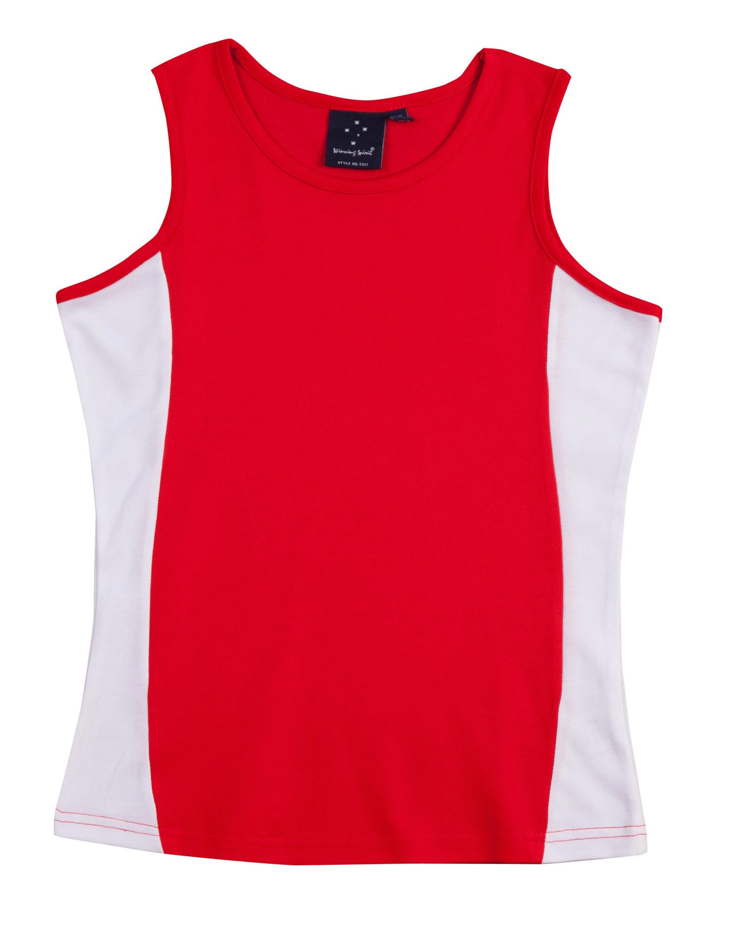 Winning Spirit Ladies' Teammate TrueDry Contrast Singlet (TS17)