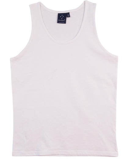 Winning Spirit Men's Trainer's Cotton Singlet  (TS18)