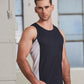 Winning Spirit Teammate TrueDry Contrast Singlet (TS19A)