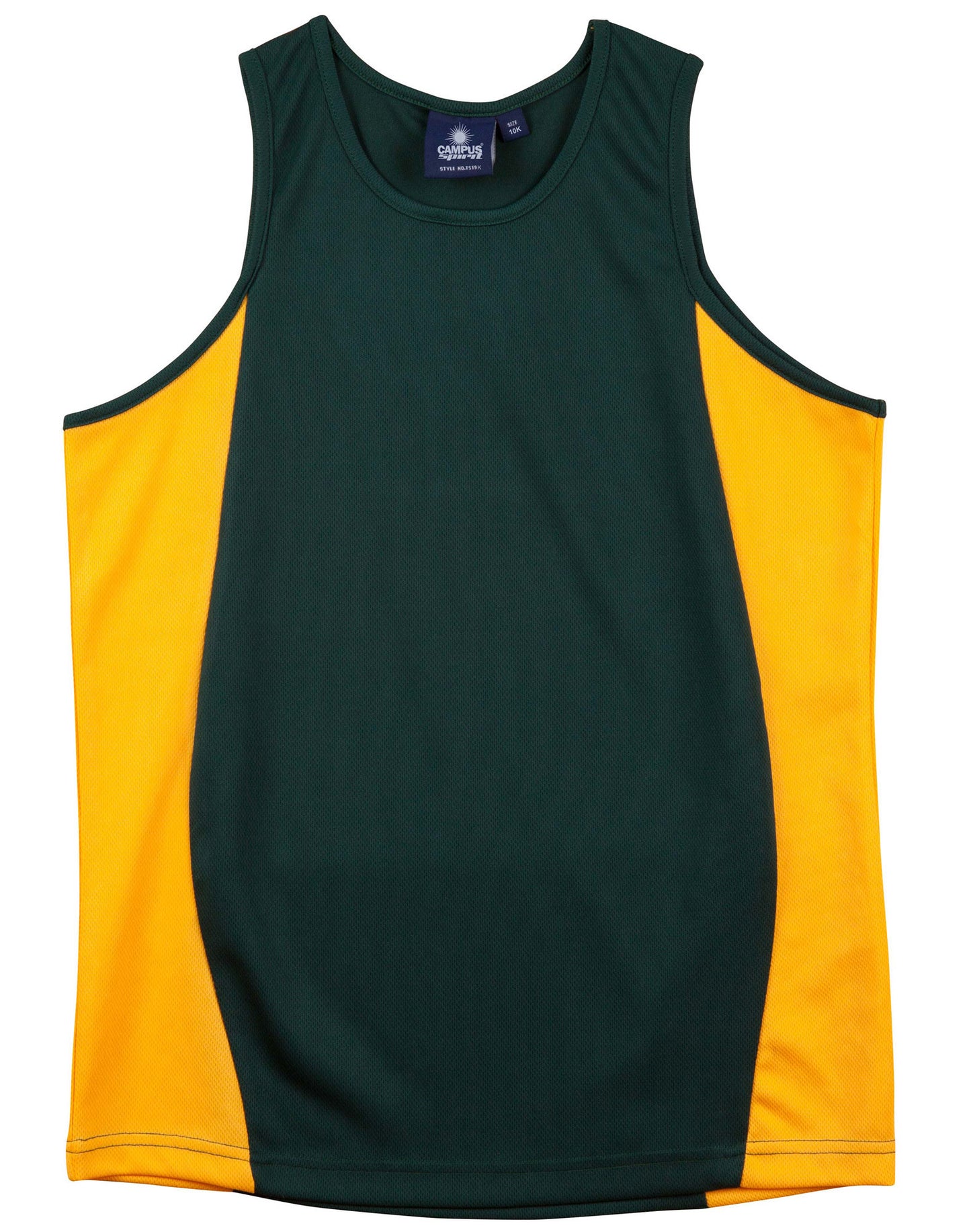 Winning Spirit Kids Teammate TrueDry Contrast Singlet (TS19K)