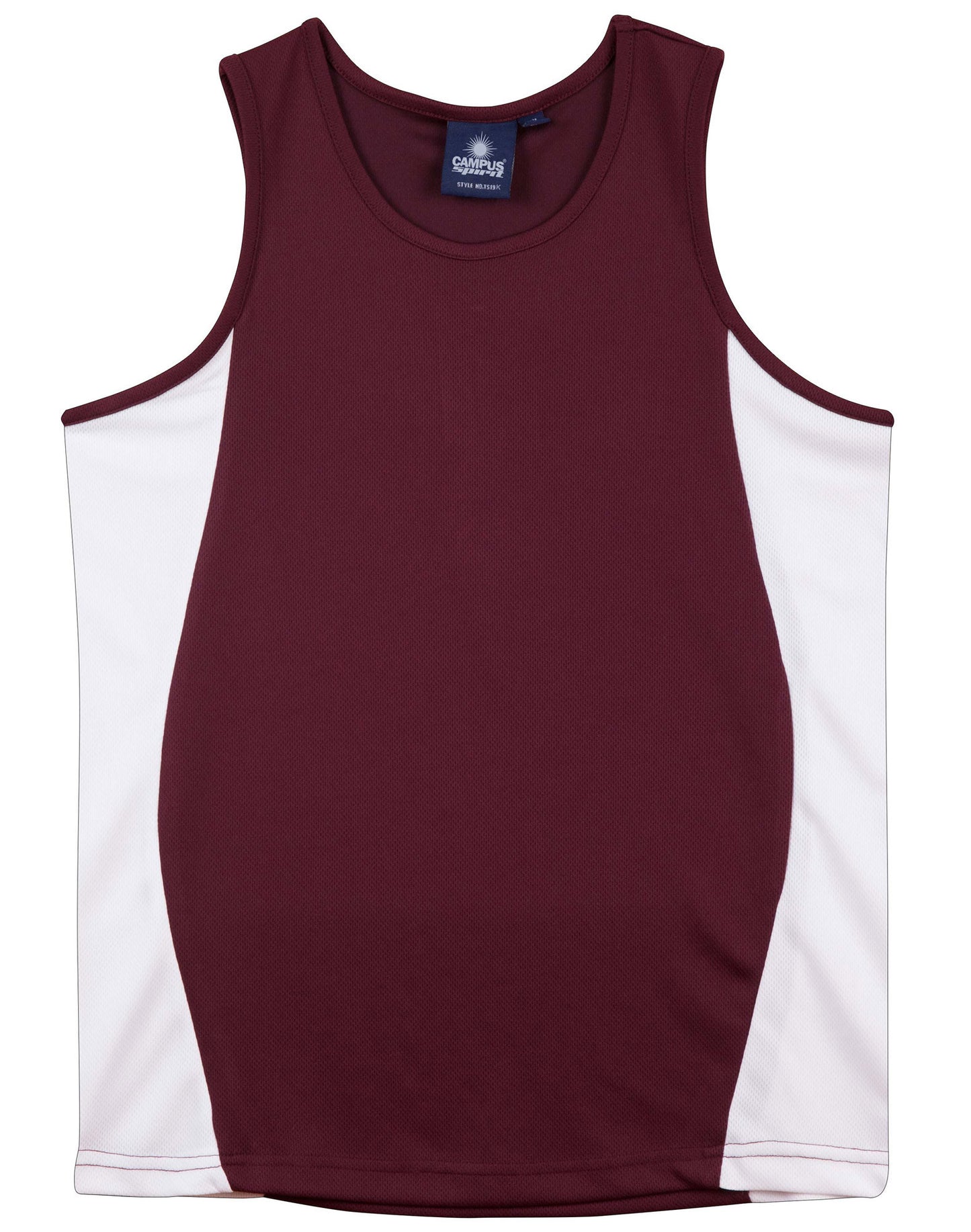 Winning Spirit Kids Teammate TrueDry Contrast Singlet (TS19K)