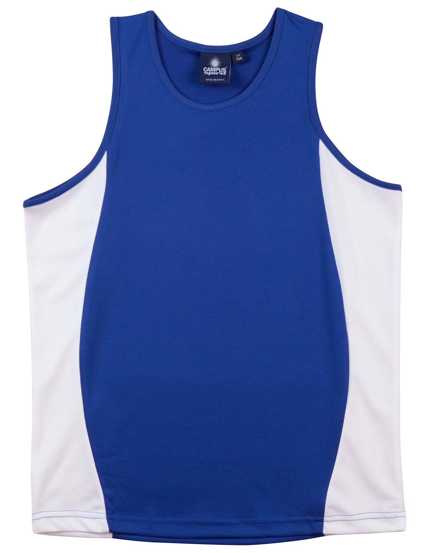 Winning Spirit Kids Teammate TrueDry Contrast Singlet (TS19K)