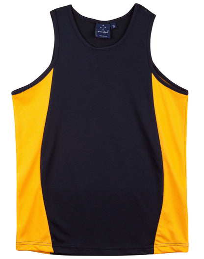 Winning Spirit Men's Contrast CoolDry® Mesh Singlet (TS19)