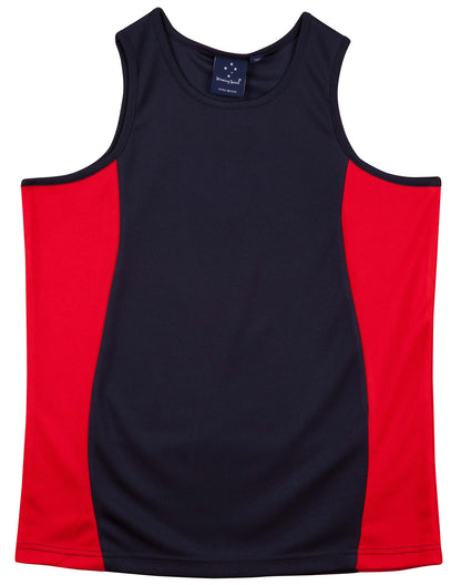 Winning Spirit Men's Contrast CoolDry® Mesh Singlet (TS19)