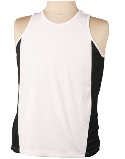 Winning Spirit Men's Contrast CoolDry® Mesh Singlet (TS19)