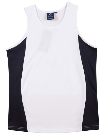 Winning Spirit Men's Contrast CoolDry® Mesh Singlet (TS19)