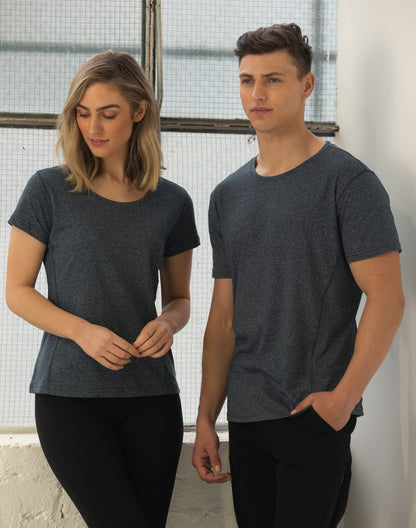 Winning Spirit High Performance Heather Tee Ladies-(TS28)