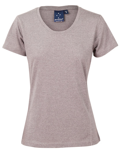 Winning Spirit High Performance Heather Tee Ladies-(TS28)