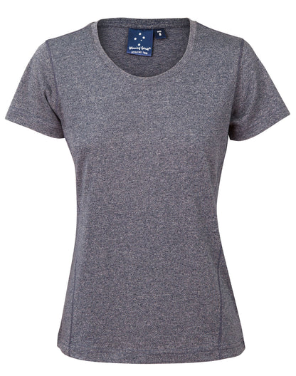 Winning Spirit High Performance Heather Tee Ladies-(TS28)