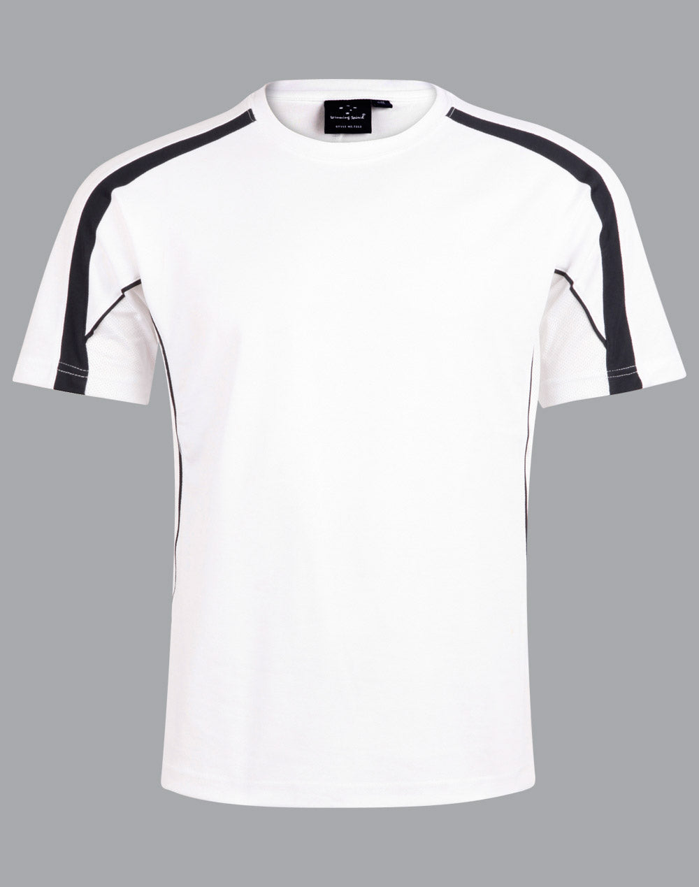 Winning Spirit Men's TrueDry Fashion Short Sleeve Tee Shirt (TS53)