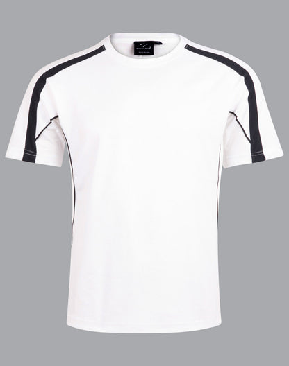 Winning Spirit Men's TrueDry Fashion Short Sleeve Tee Shirt (TS53)