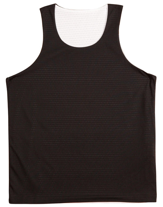 Winning Spirit Adults' CoolDry Reversible Basketball Singlet (TS81)
