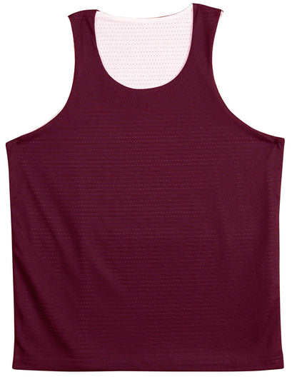 Winning Spirit Adults' CoolDry Reversible Basketball Singlet (TS81)