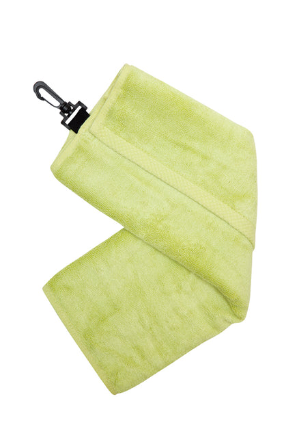 Ramo Bamboo Golf Towel With Plastic Hook (TW001G)