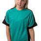 Be Seen-Be Seen Kids Short Sleeve T-shirt-Teal-Black-White / 6-Uniform Wholesalers - 13