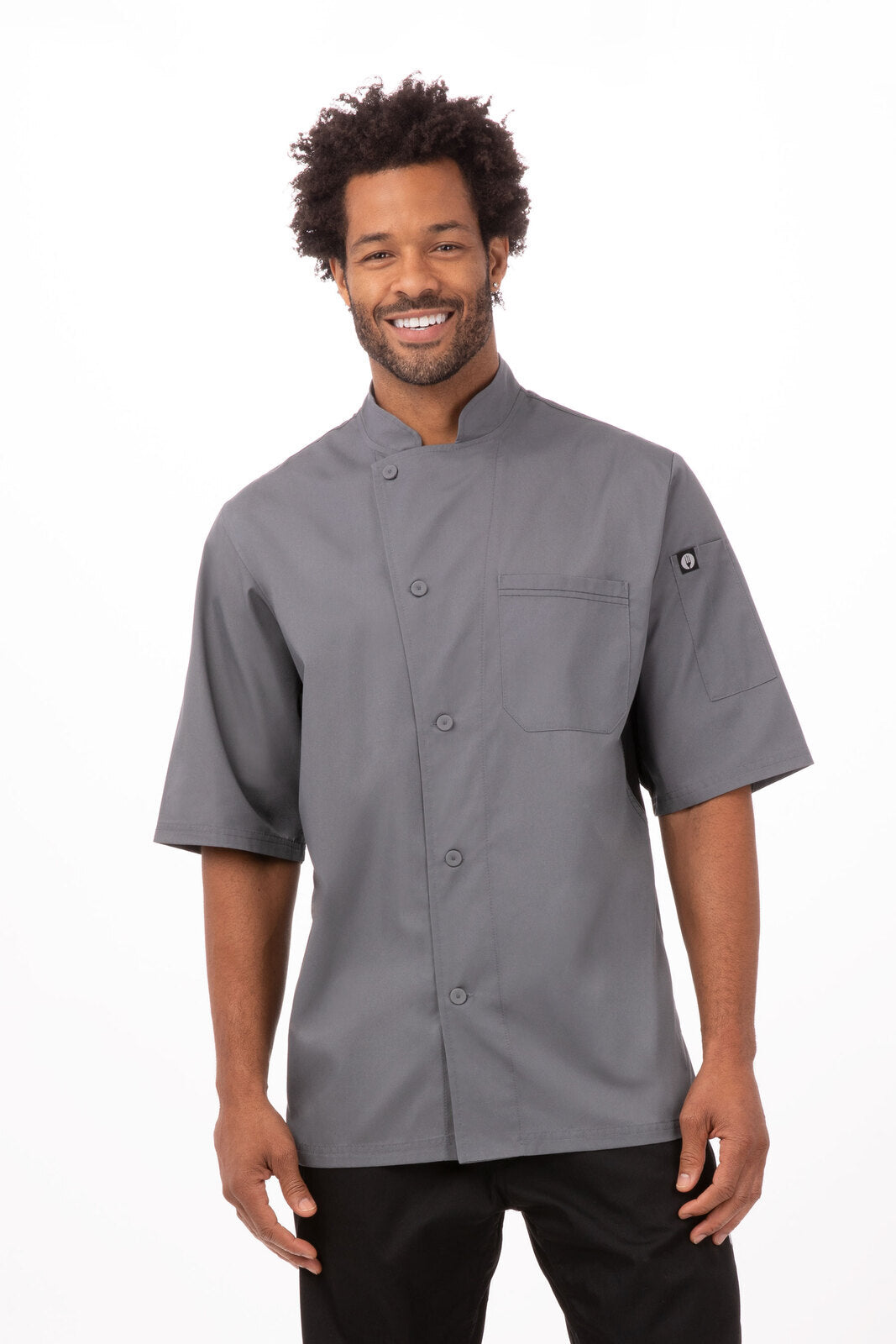 Chef Works ValaisGrey V Series Chef Jacket-(VSSS)