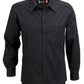 identitee-Identitee Mens Murray L/S Shirt-Black / S-Uniform Wholesalers - 2
