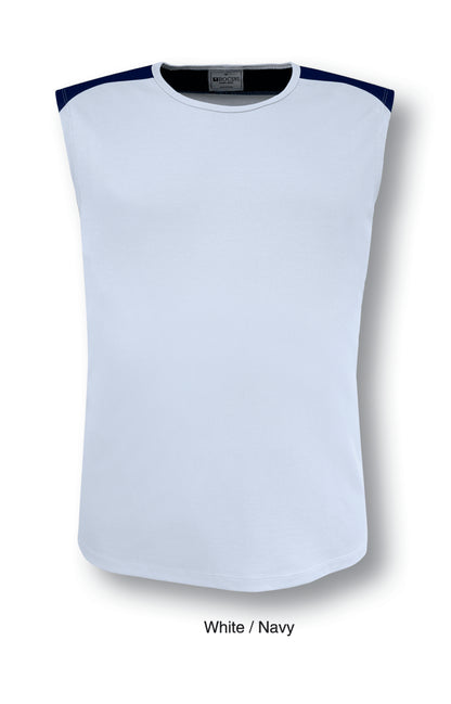 Bocini Men's Contrast Feature Tank-(CT0918)