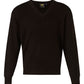 Winning Spirit Men's V-Neck Wool/Acrylic Knit Jumper (WJ01)
