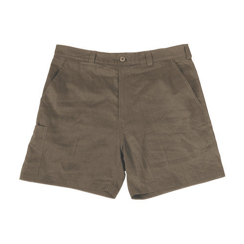 Bocini Cotton Drill Work Shorts-(WK614)