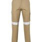 Winning Spirit Men's Heavy Cotton Pre-shrunk Drill Pants with 3M Tapes (WP07HV)