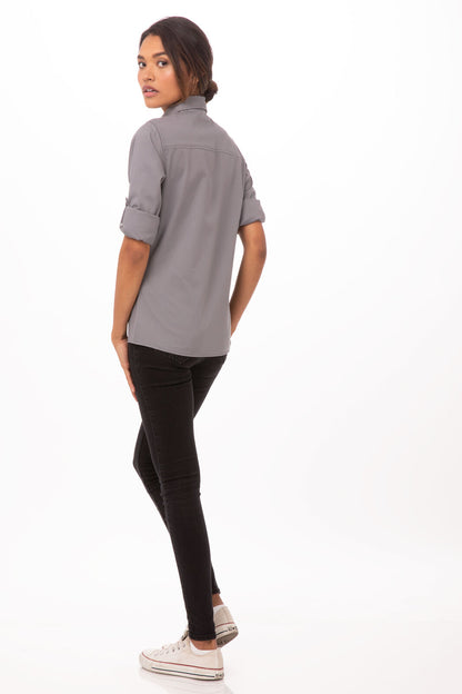 Chef Works Pilot Shirt-(WPDS)