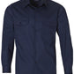 Winning Spirit Cool-Breeze Long Sleeve Cotton Work Shirt-(WT02)