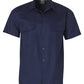 Winning Spirit Cotton Drill Short Sleeve Work Shirt-(WT03)