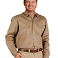 Winning Spirit Cotton Drill Long Sleeve Work Shirt-(WT04)