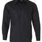 Winning Spirit Cotton Drill Long Sleeve Work Shirt-(WT04)