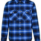 Winning Spirit Unisex Quilted Flannel Shirt-Style Jacket (WT07)
