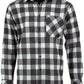 Winning Spirit Unisex Classic Flannel Plaid LS Shirt (WT11)