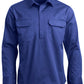 Winning Spirit Unisex Cool Breeze Closed Front LS Work Shirt (WT12)