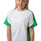 Be Seen-Be Seen Kids Short Sleeve T-shirt-White-Emerald-Black / 6-Uniform Wholesalers - 14
