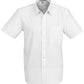 Biz Collection-Biz Collection Mens Ambassador Short Sleeve Shirt-White / S-Uniform Wholesalers - 5