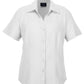 Biz Collection-Biz Collection Ladies Plain Oasis Shirt-S/S-White / 6-Uniform Wholesalers - 10